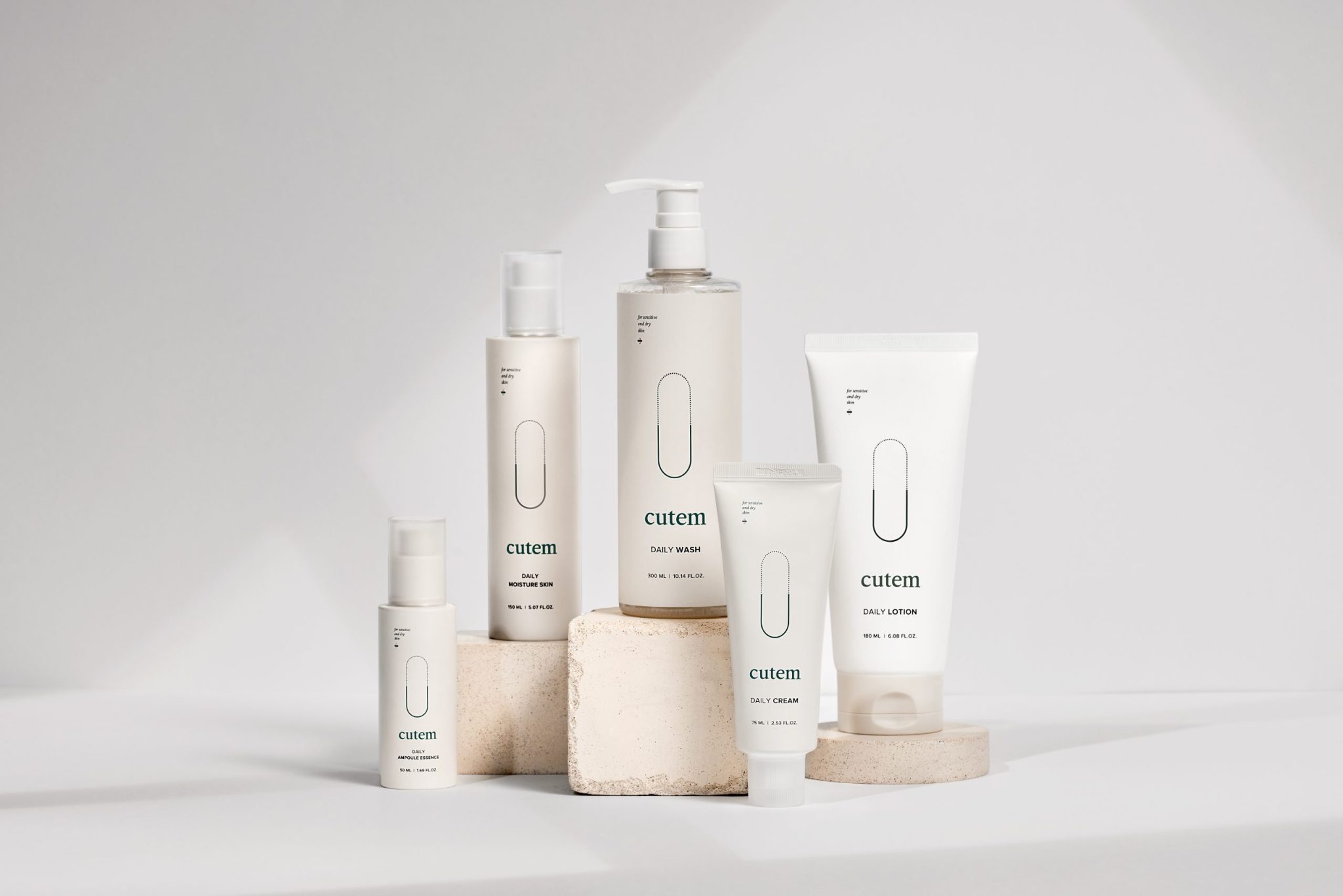 Cutem Daily Lotion - kosteuttava perusvoide 180 ml - Geminium Wellness