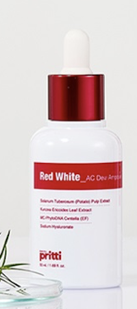 Pritti Red White AC Dew Ampoule