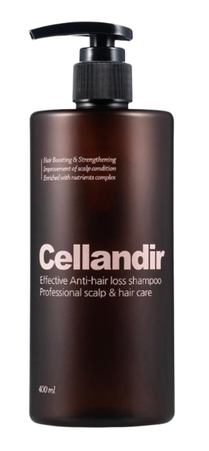 Cellandir Anti-Hair Loss Shampoo – hiustenkasvua edistävä shampoo 400 ml TILAUSTUOTE